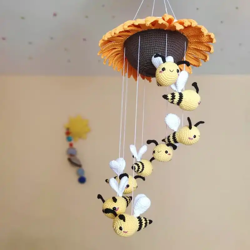 Crochet Bee Mobile