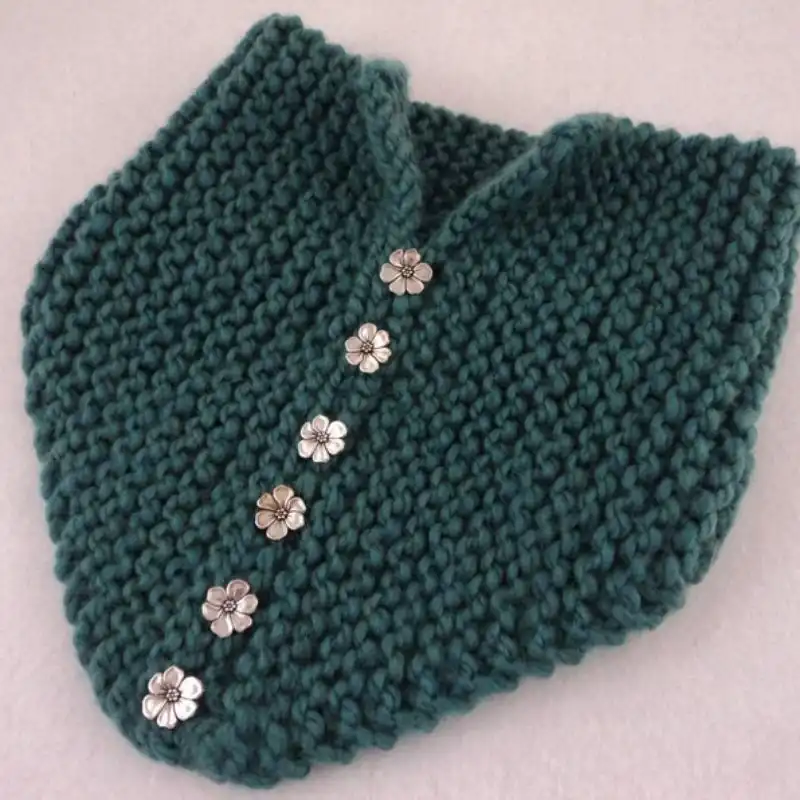 Collar Cowl Knitting Pattern