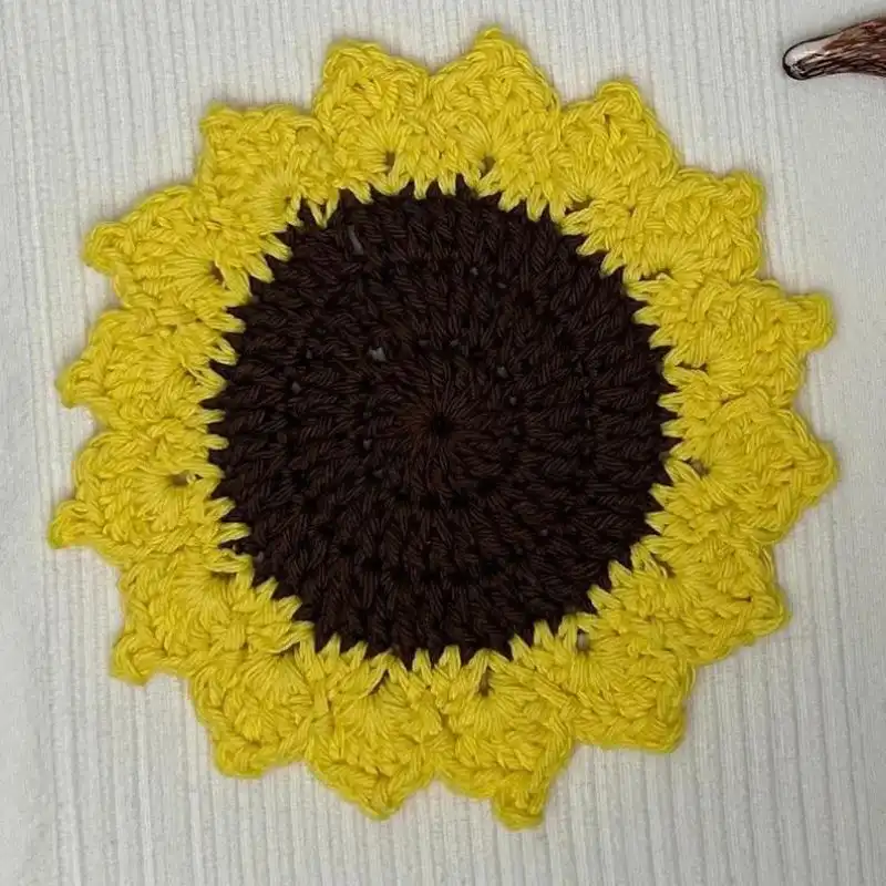 Easy Sunflower Trivet