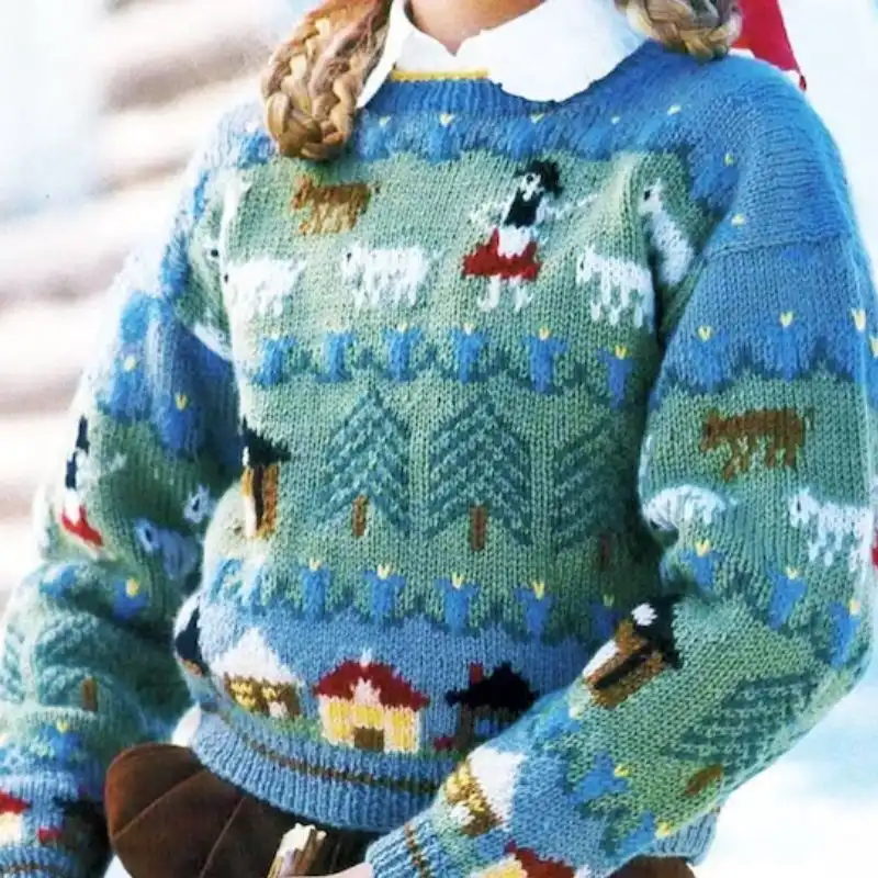 Gorgeous Alpine Girls Sweater