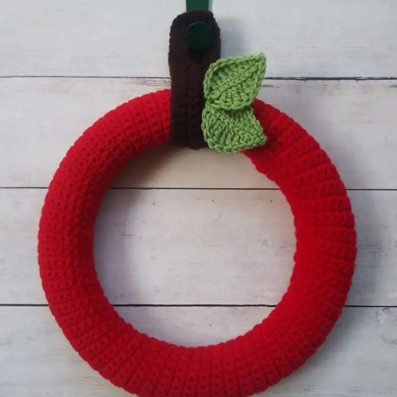 Home Decor Crochet Wreath Pattern