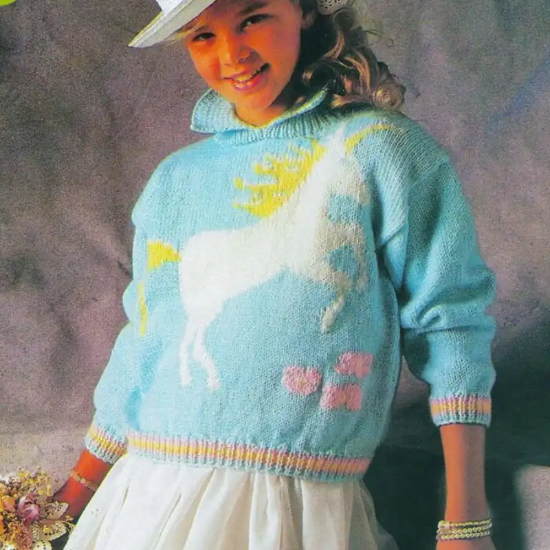 Kids Unicorn Sweater