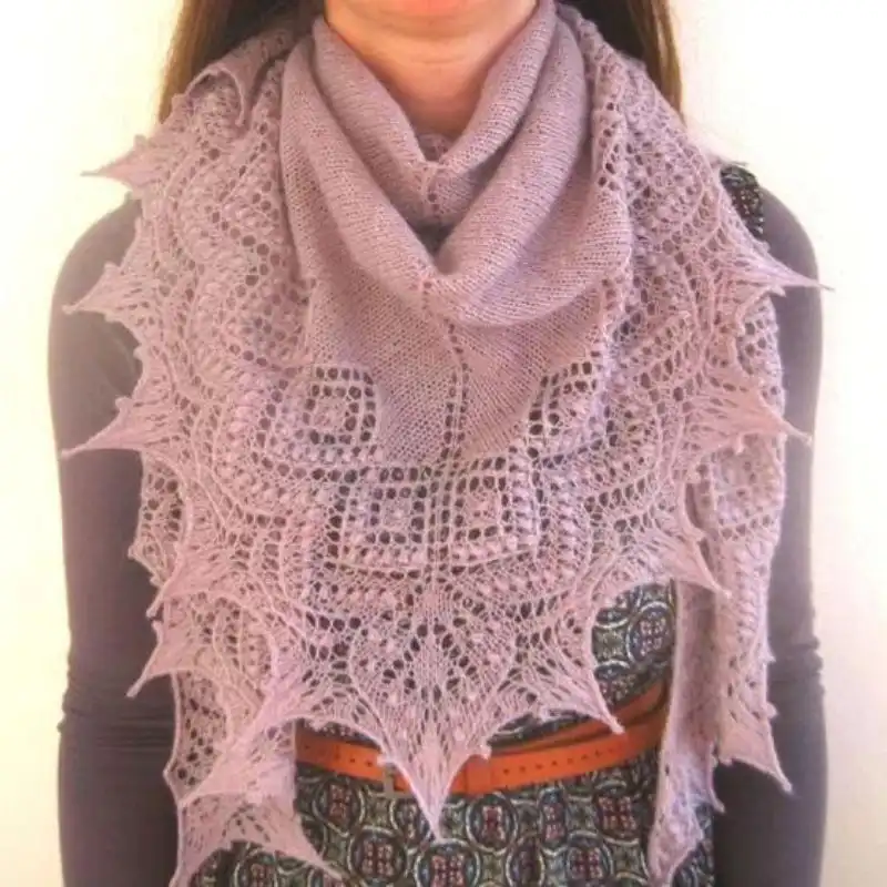 Luella Lace Shawl Knitting Pattern