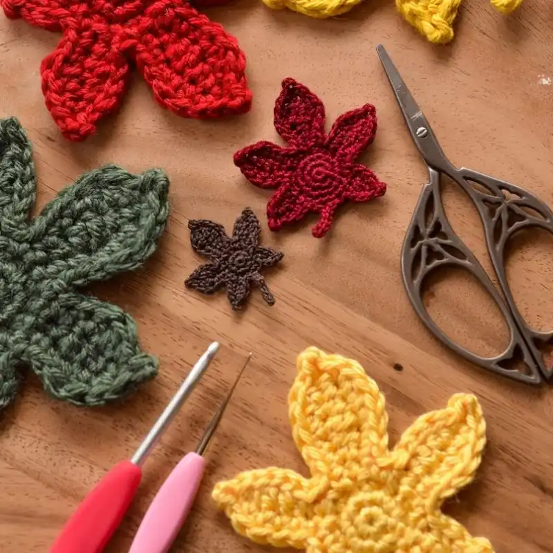 Maple Leaf Crochet Pattern