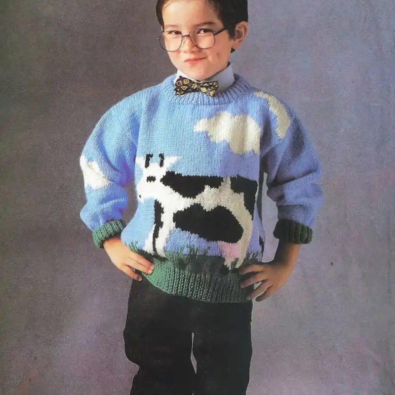 Moo Cow Sweater