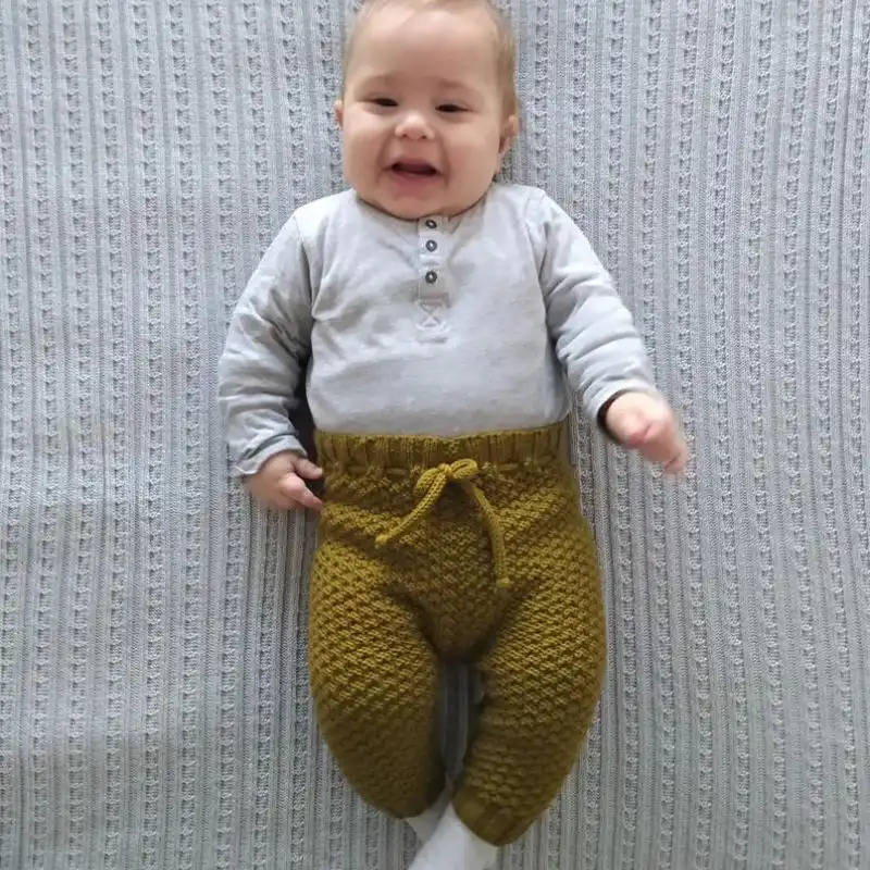 Mossy Baby Pants Knitting Pattern