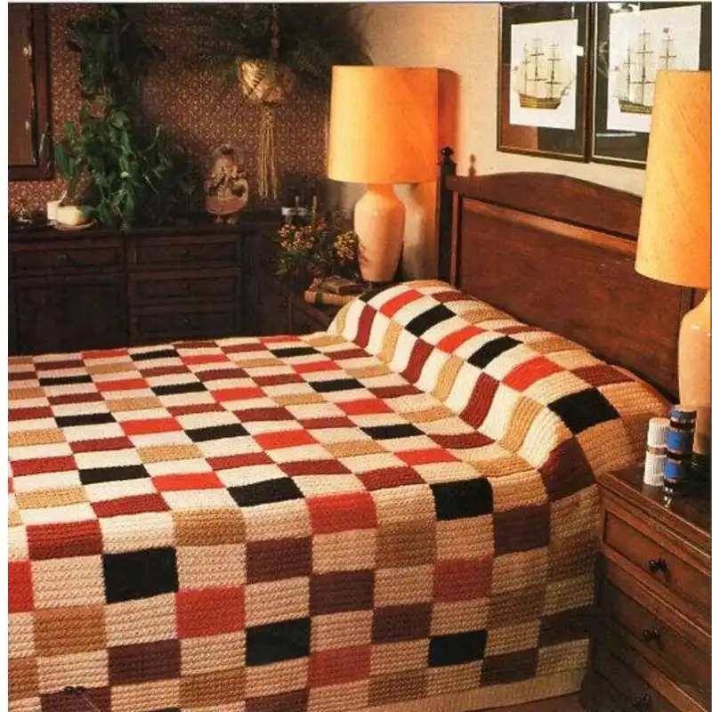 Patchwork Blanket Bedspread