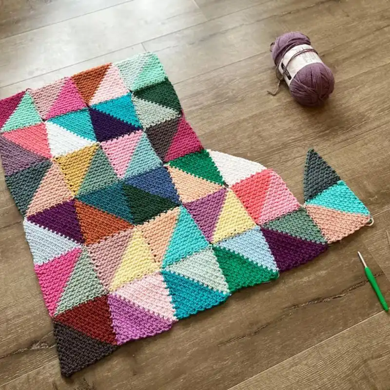 Patchwork Quilt Crochet Pattern