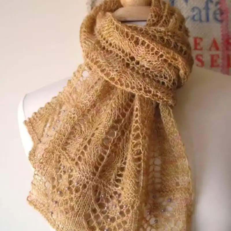 Restless Lace Scarf Knitting Pattern