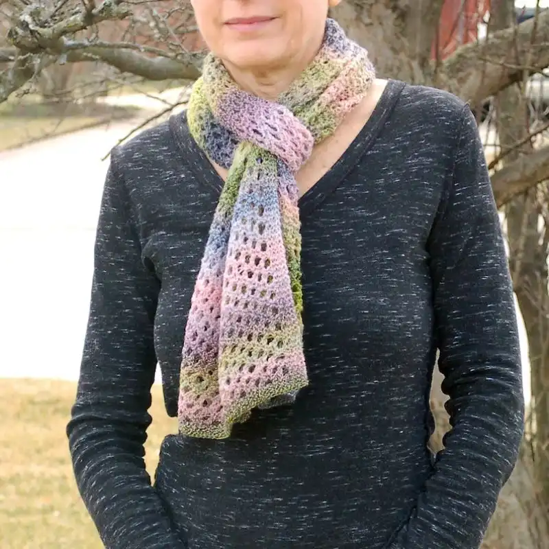 Spring Lace Scarf