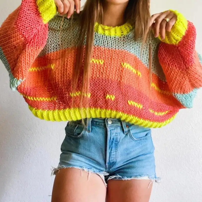 Vivian Crop Summer Sweater