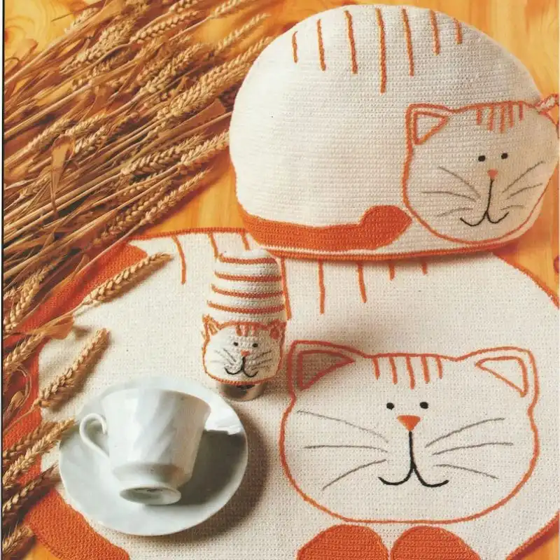 Animal Crackers Pussy Cat Placemat
