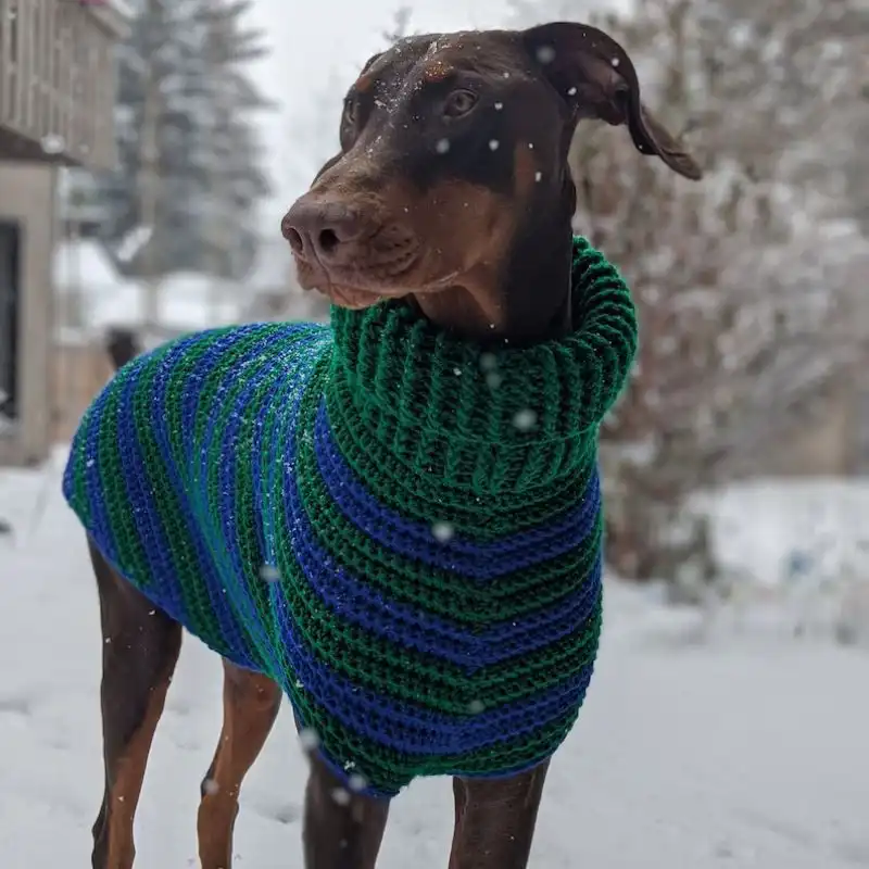 3 x Sizes Crochet Dog Sweater