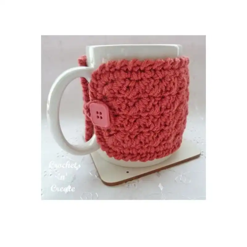 Simple Textured Mug Cozy