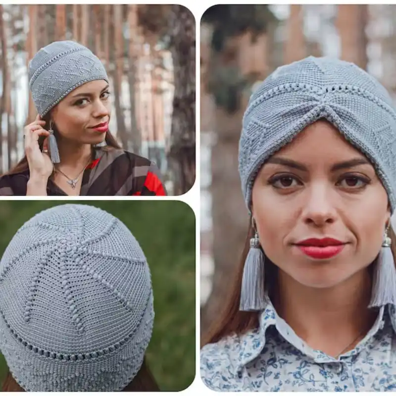 Turban Crochet Pattern Hat