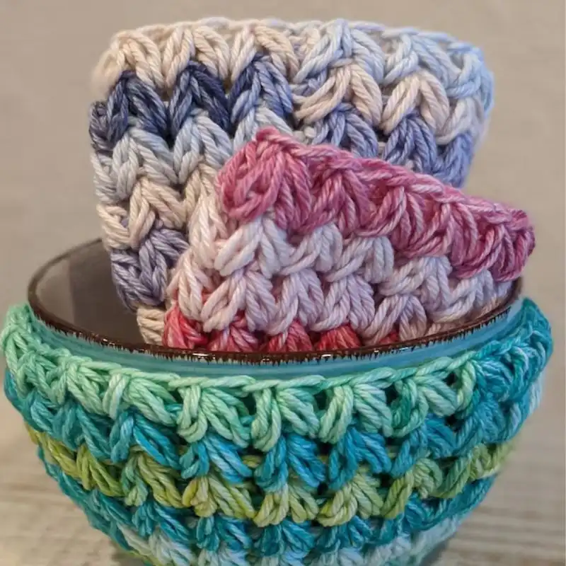 53 Crochet Bowl Cozy Patterns To Add A Touch Of Joy And Protection - Cotton  & Cloud