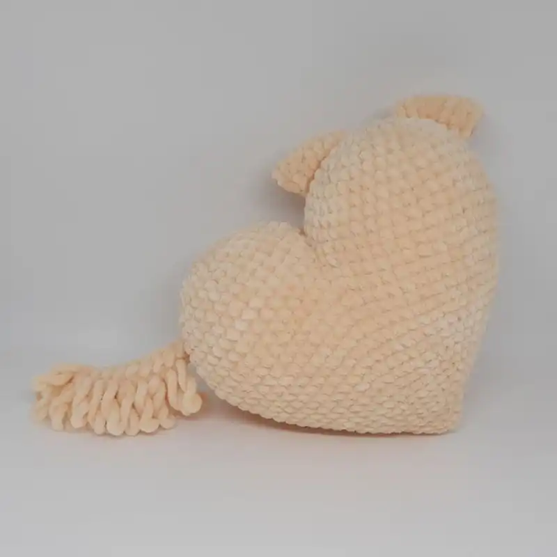Amigurumi Pattern Crochet Plush Heart