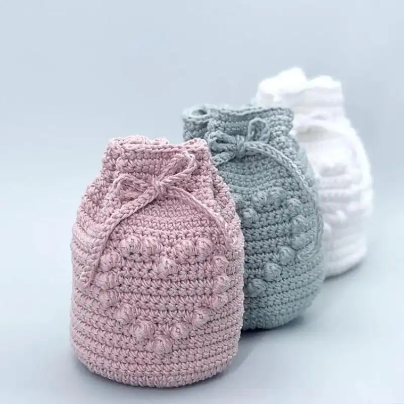 Heart Gift Bag Crochet