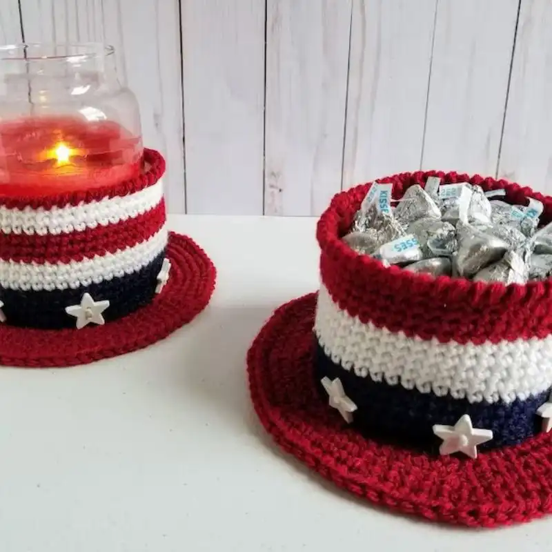 American Candy And Candle Bowl