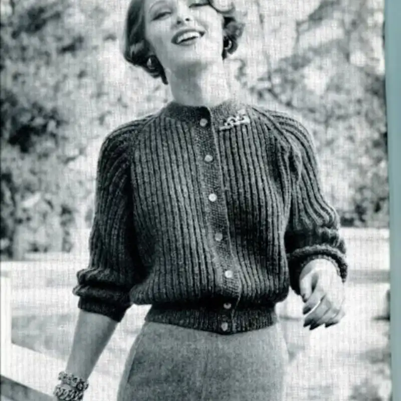 Bernat 1958 Vintage Cardigan