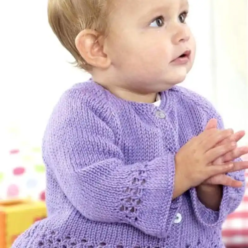 Lacy Baby Cardigan