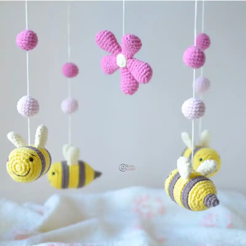 Bees Nursery Mobile