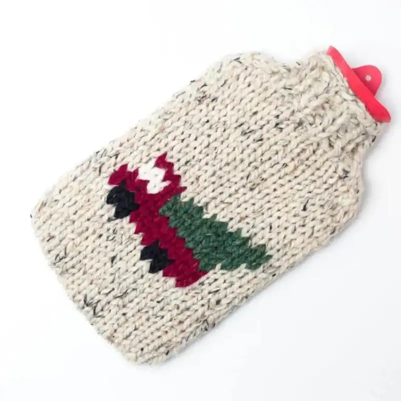 Farm Red Truck Hot Water Bottle Cover