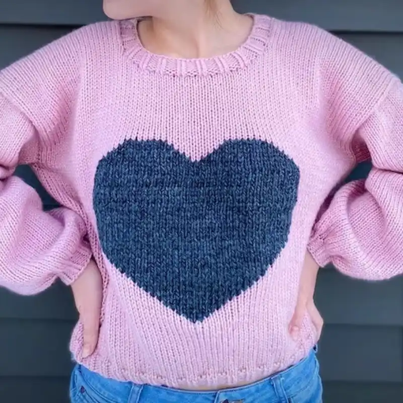 Heart Sweater Pattern
