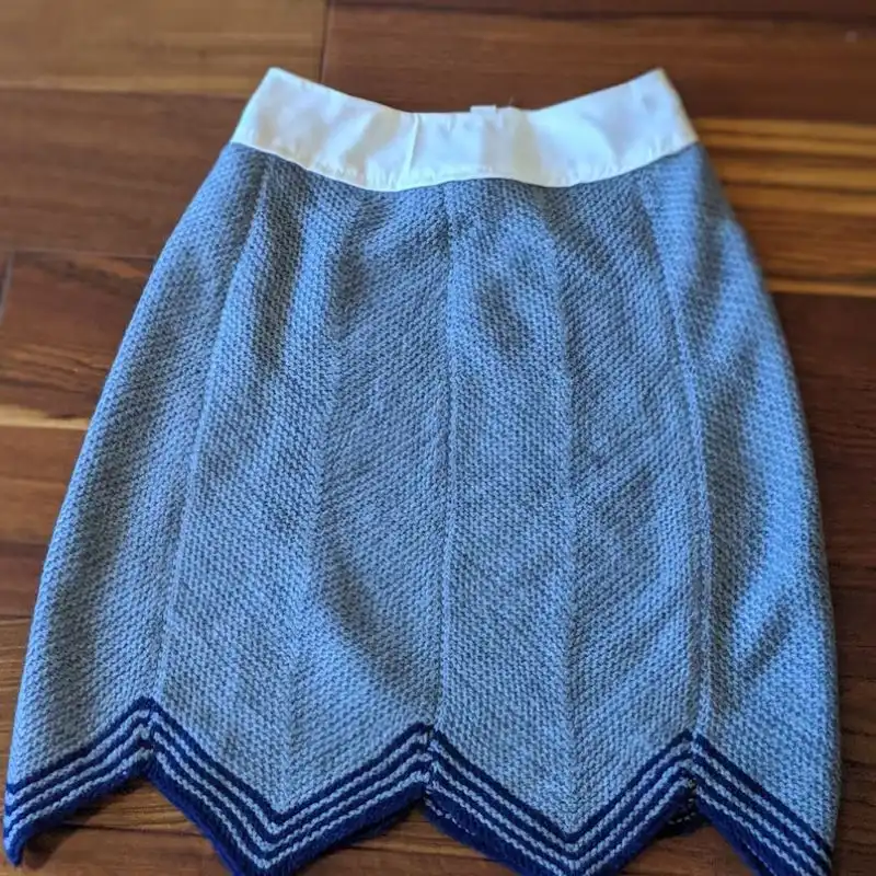 Victorian Knit Petticoat Or Underskirt