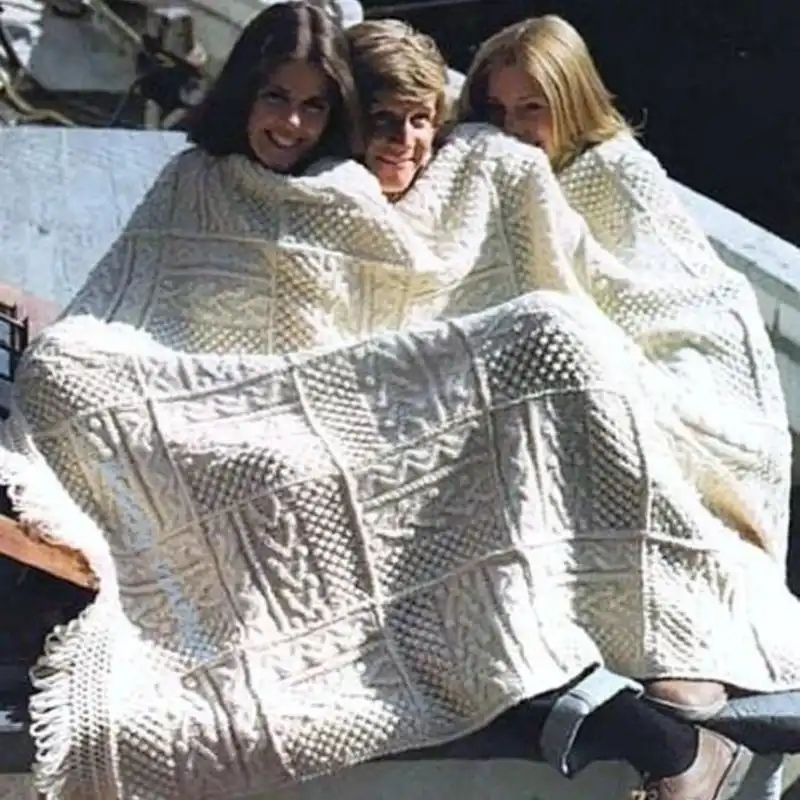 Vintage Aran Knitting Pattern