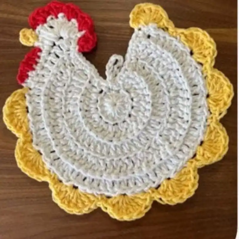 Charming Country Chicken Trivet