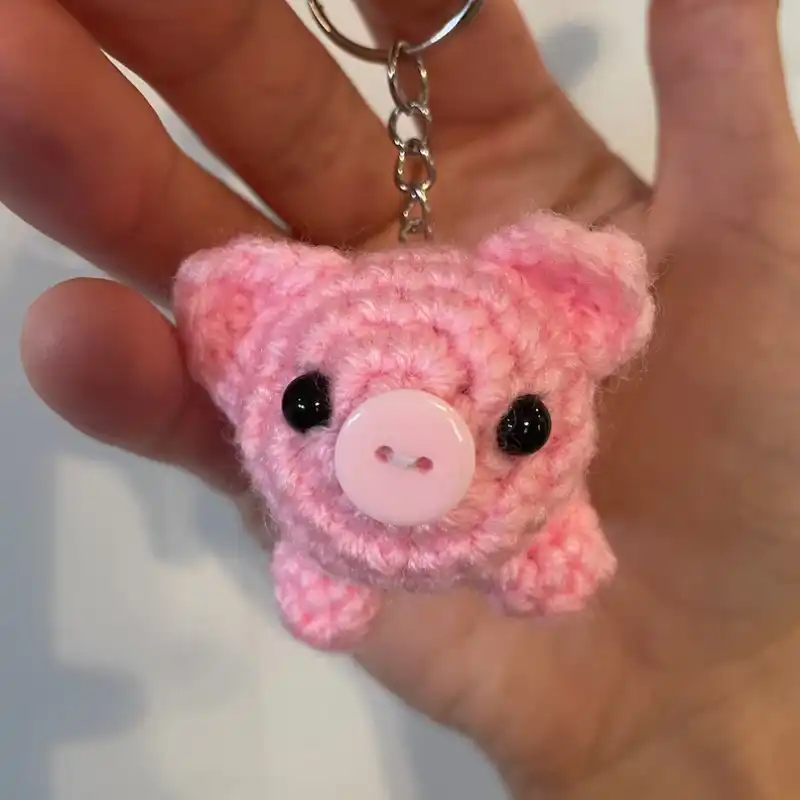 Pig key chain