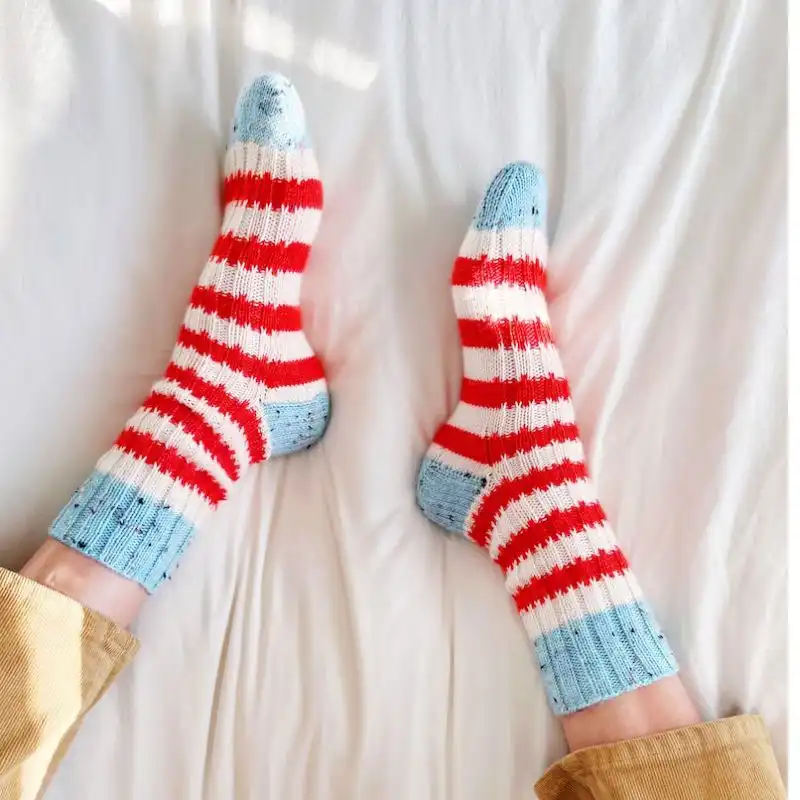 Slip Stitch Socks