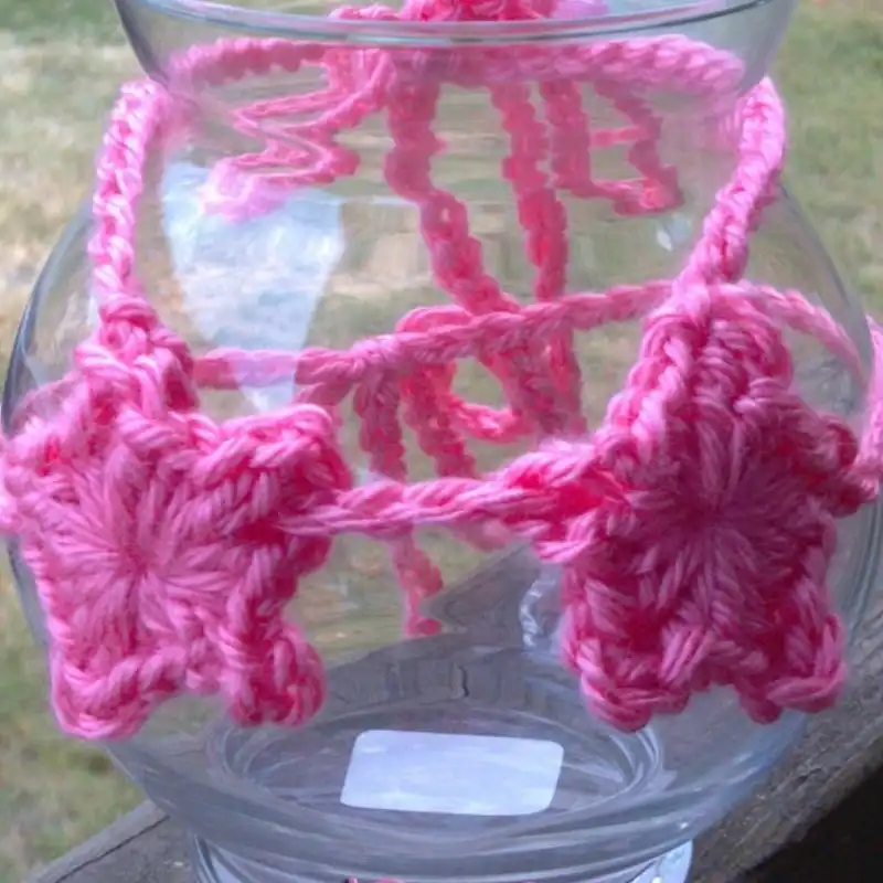 Starfish Crochet Crop Top
