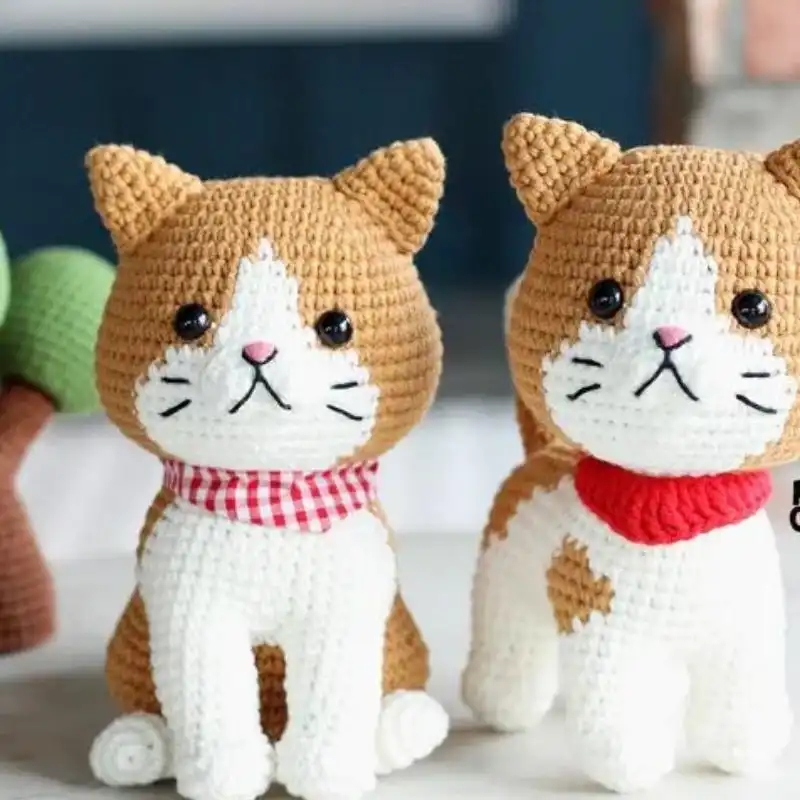 Amigurumi Crochet Kitties Pattern