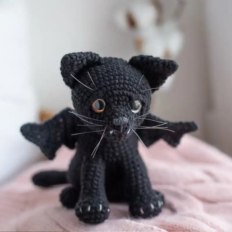 Amigurumi Halloween Black Cat Pattern