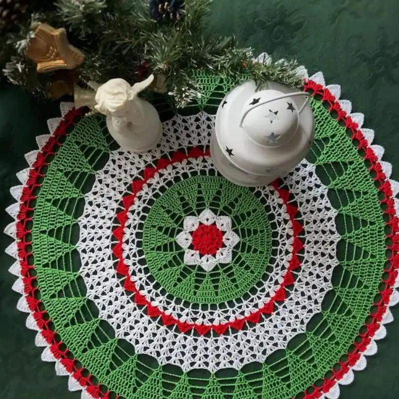 Christmas Doily Crochet Pattern