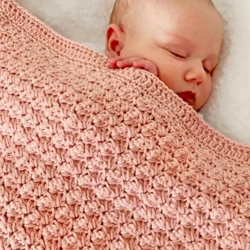 Chunky Crochet Baby Blanket