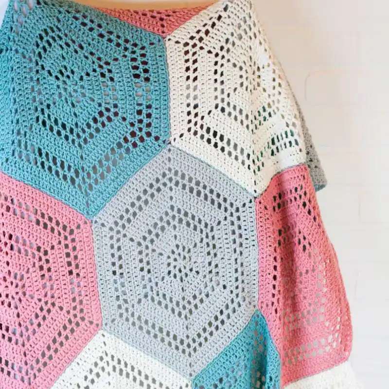 Crochet Hexagon Blanket