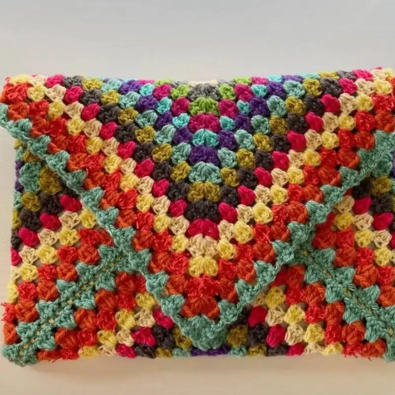 Crochet laptop sleeve