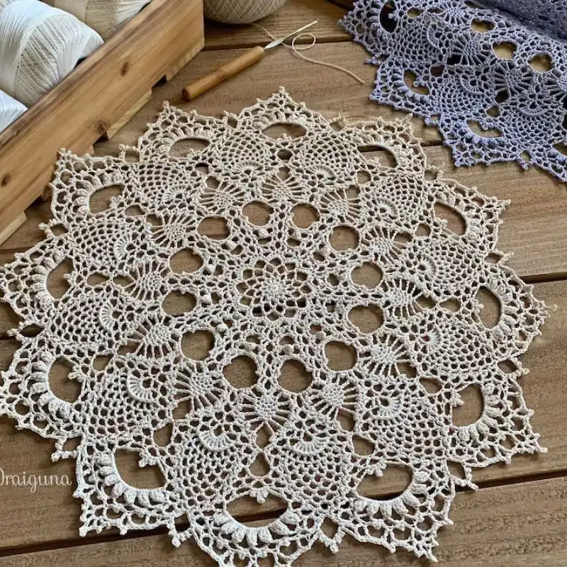 Etherealm Crochet Doily Pattern