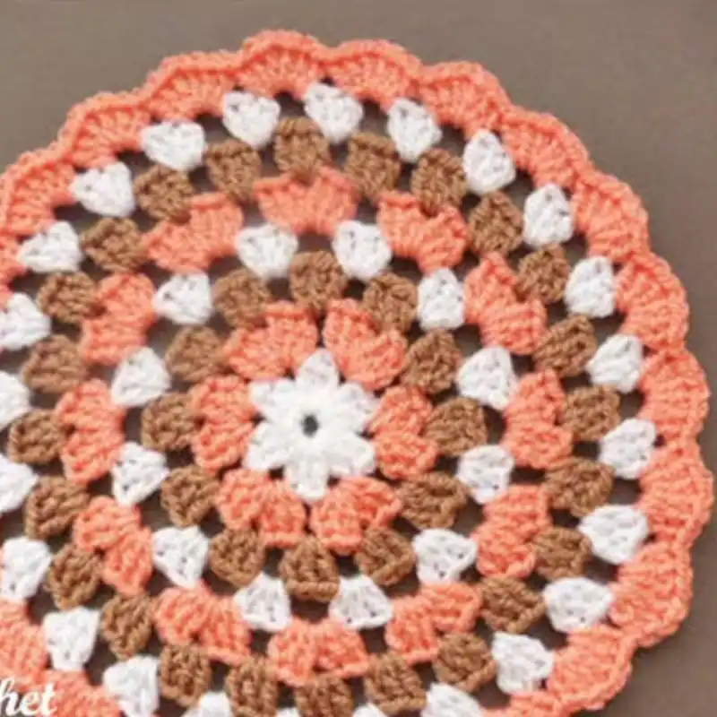 Granny Doily Crochet Pattern