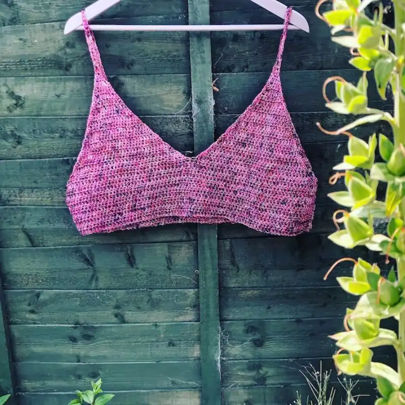 Simple Crochet Crop Top