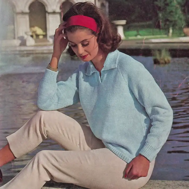 Ladies, Lovely Polo Sweater