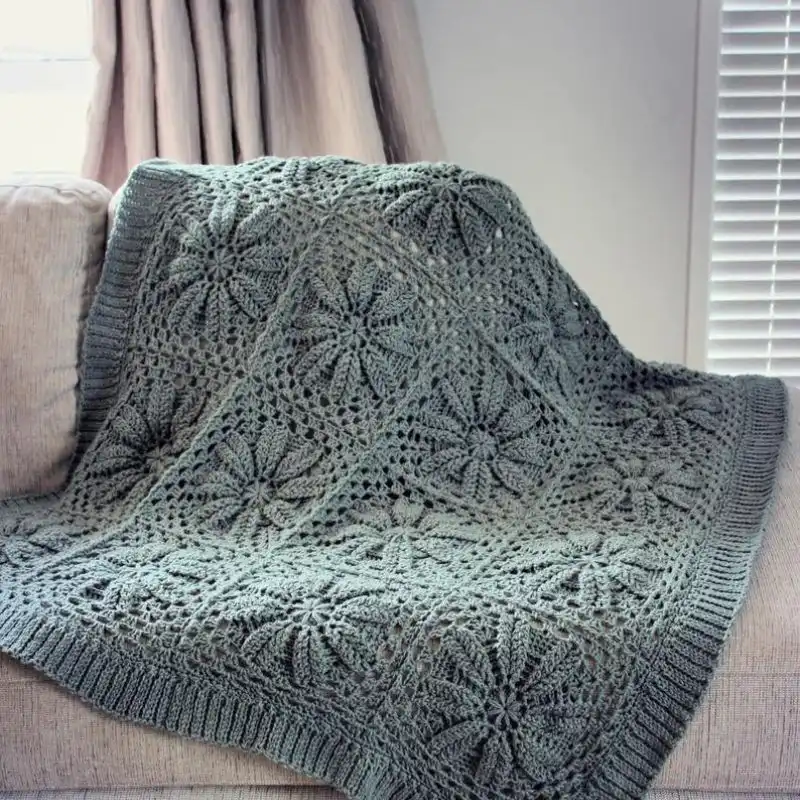 Wide Crochet Blanket Border Patterns