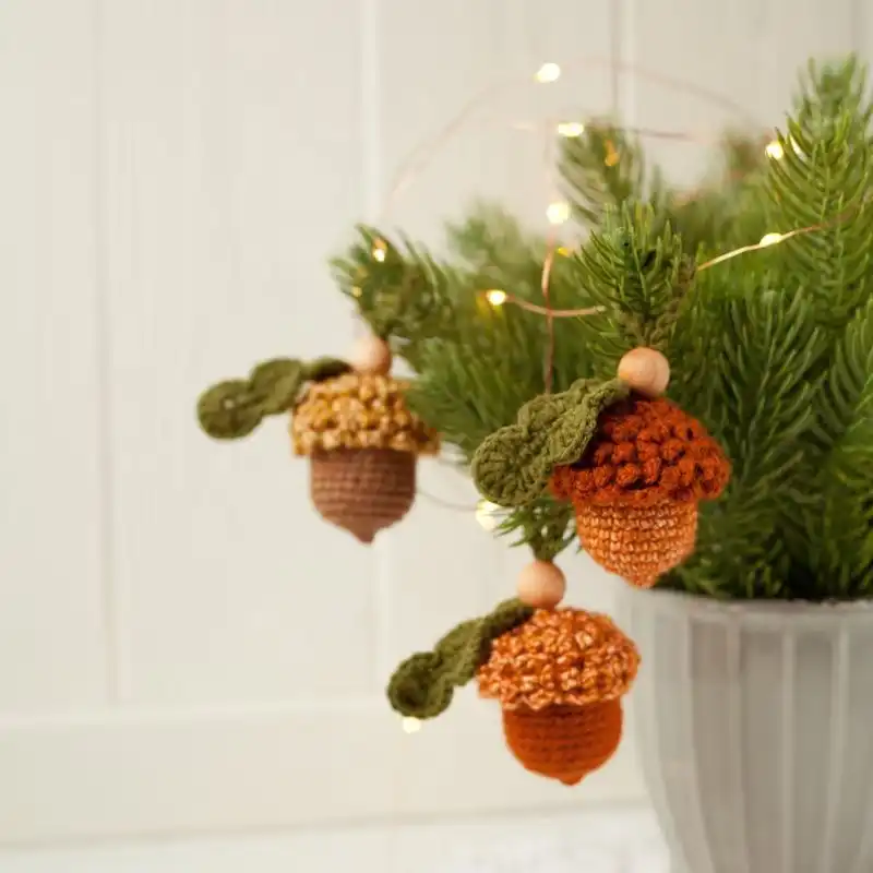 Acorn Christmas Tree Decoration