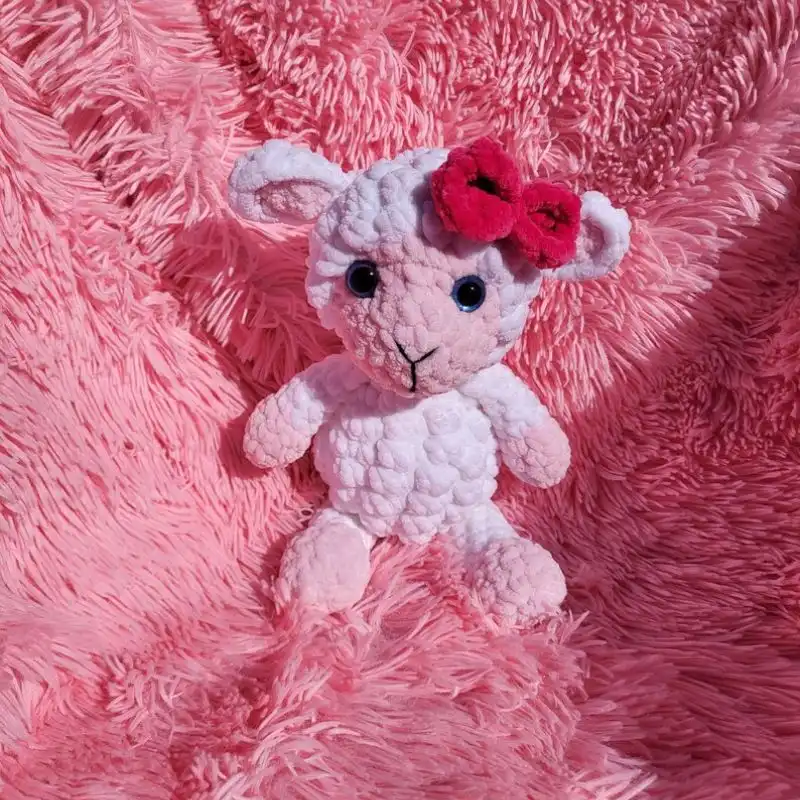 Baby Lamb And Mommy Sheep Crochet Pattern