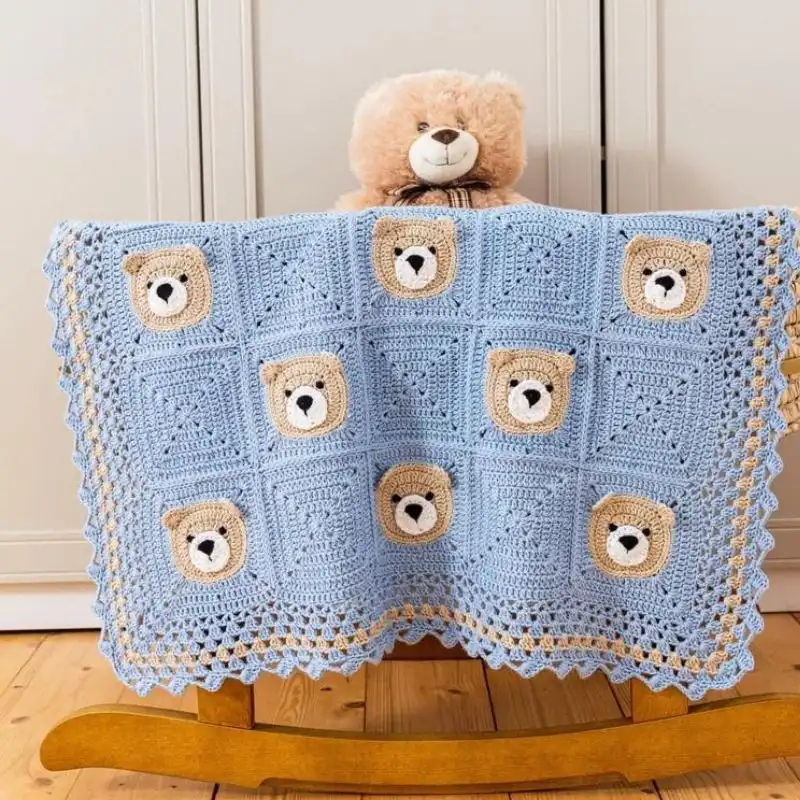 Bear Blanket Pattern