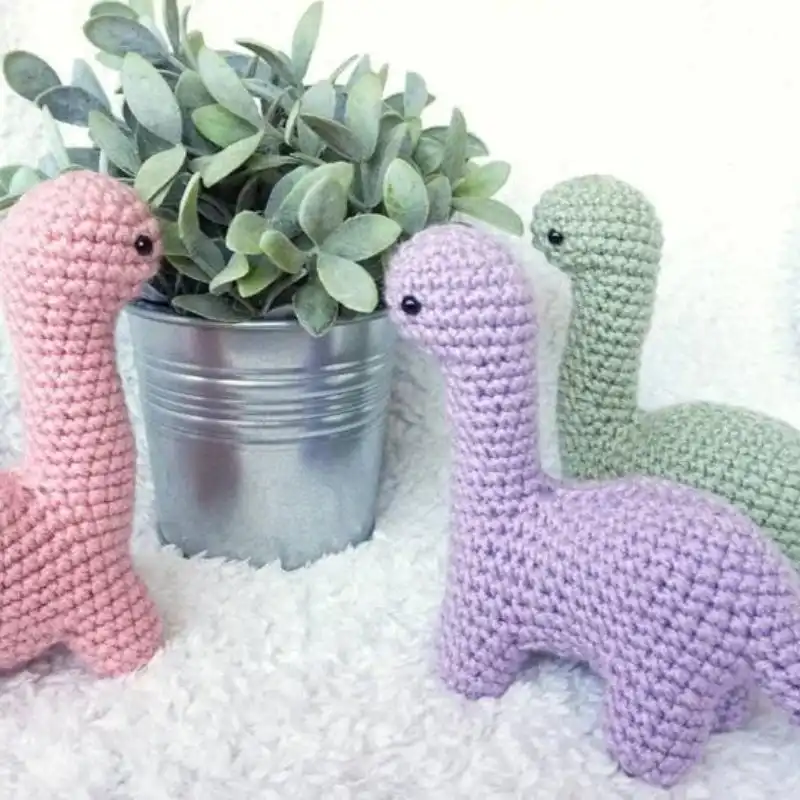 Bronto The Dinosaur Plush Crochet Pattern