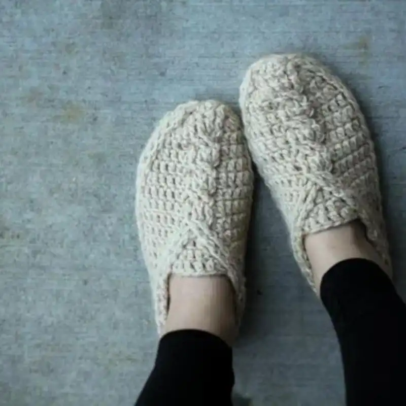 Cable Slippers